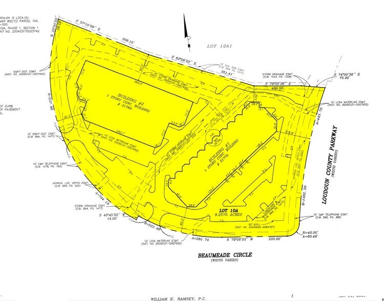 21770 Beaumeade Cir, Ashburn, VA à louer - Plan cadastral – Image 2 sur 8