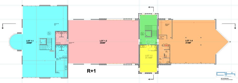 Bureau dans Mont-Saint-Aignan à louer - Plan d’étage – Image 3 sur 5