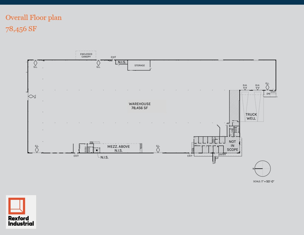13711 Freeway Dr, Santa Fe Springs, CA à louer Plan d’étage– Image 1 sur 2