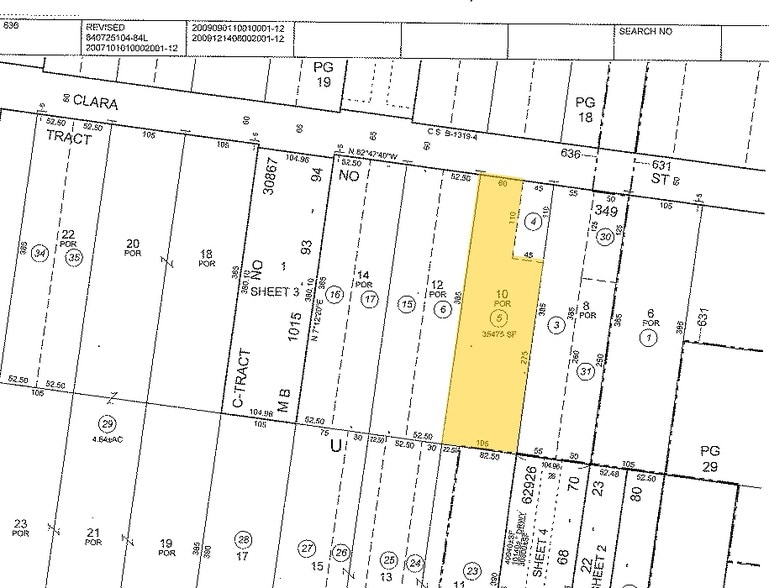 4434-4436 Clara St, Cudahy, CA à vendre - Plan cadastral – Image 2 sur 9