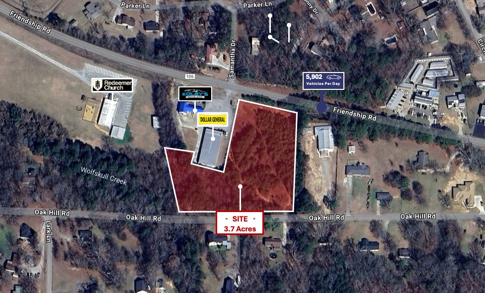 1800 Friendship Rd, Oxford, AL à vendre Photo de l’immeuble– Image 1 sur 2