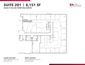 8630 E Via de Ventura, Scottsdale, AZ à louer Plan d’étage– Image 1 sur 1