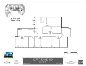 12777 Jones Rd, Houston, TX à louer Plan de site– Image 1 sur 1