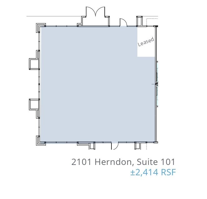 2101 Herndon Ave, Clovis, CA à louer Plan d’étage– Image 1 sur 1