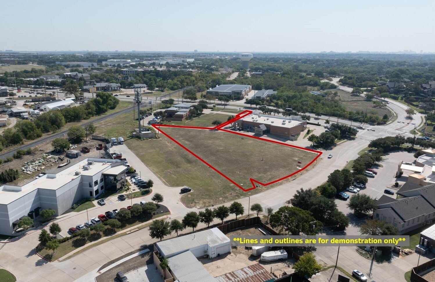 Tr 2 Marsh Ridge Road, Carrollton, TX à vendre Aérien– Image 1 sur 8