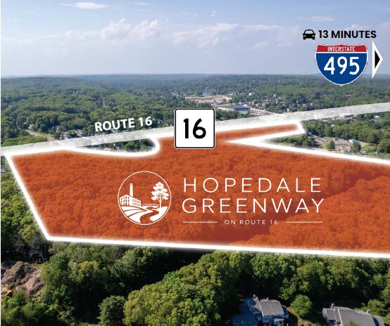 Mendon Street (Route 16), Hopedale, MA à vendre Aérien– Image 1 sur 4