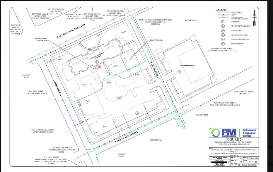 6520 Wabash St, Detroit, MI à vendre - Plan de site – Image 3 sur 3