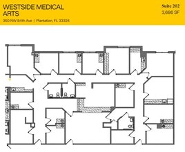 350 NW 84th Ave, Plantation, FL à louer Plan d’étage– Image 1 sur 1