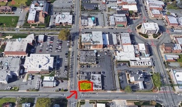 111 W Pine St, Graham, NC - VUE AÉRIENNE  vue de carte