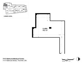 7117 Bathurst St, Vaughan, ON à louer Plan de site– Image 1 sur 1