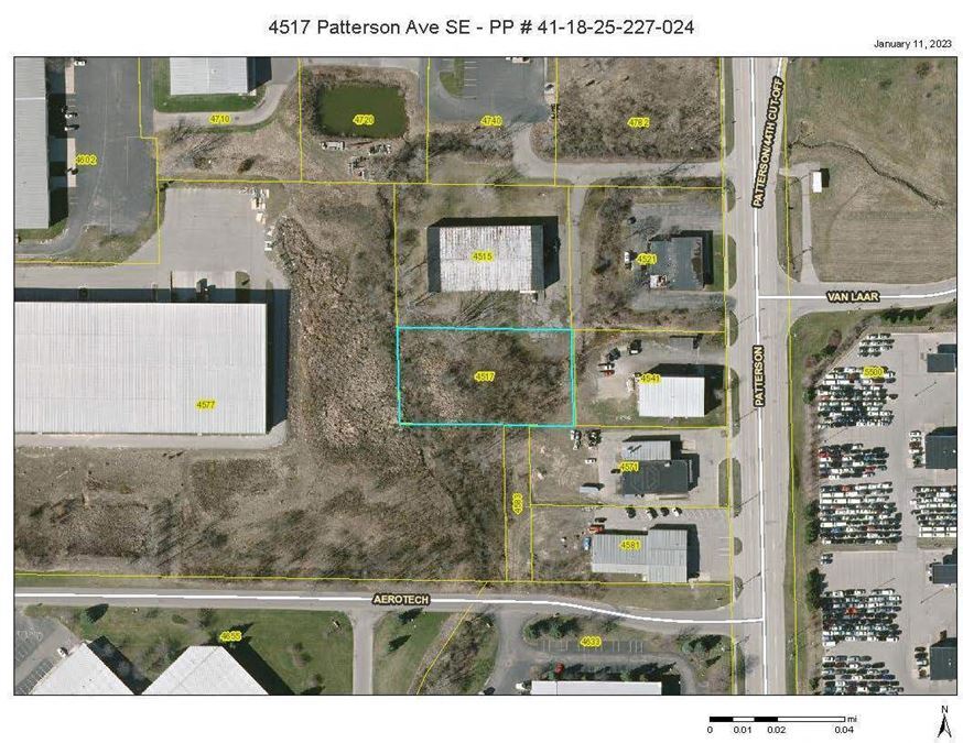 4517 Patterson Ave SE, Grand Rapids, MI à vendre Aérien– Image 1 sur 2