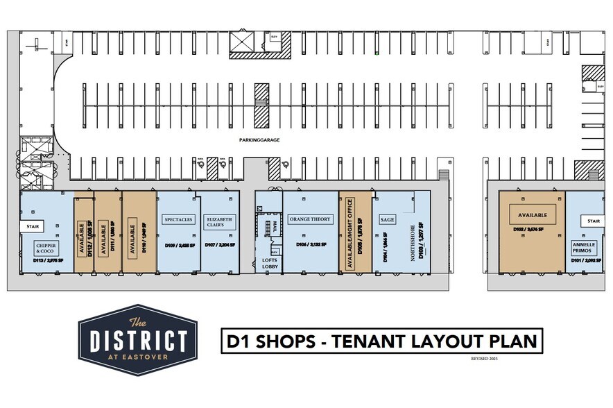 1200 Eastover Dr, Jackson, MS à louer - Plan de site – Image 2 sur 8