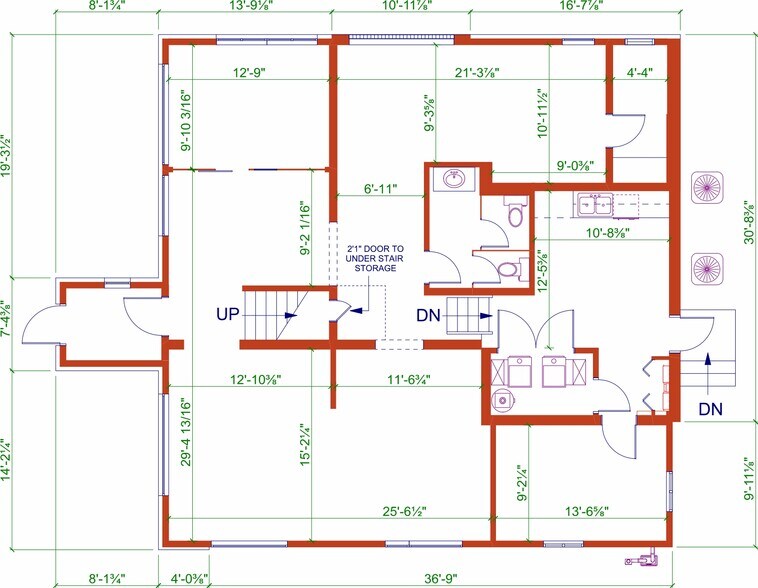 3916 - 1st Street NE | 207 - 39th Avenue portefeuille de 2 biens à vendre sur LoopNet.fr - Plan d’étage – Image 3 sur 7