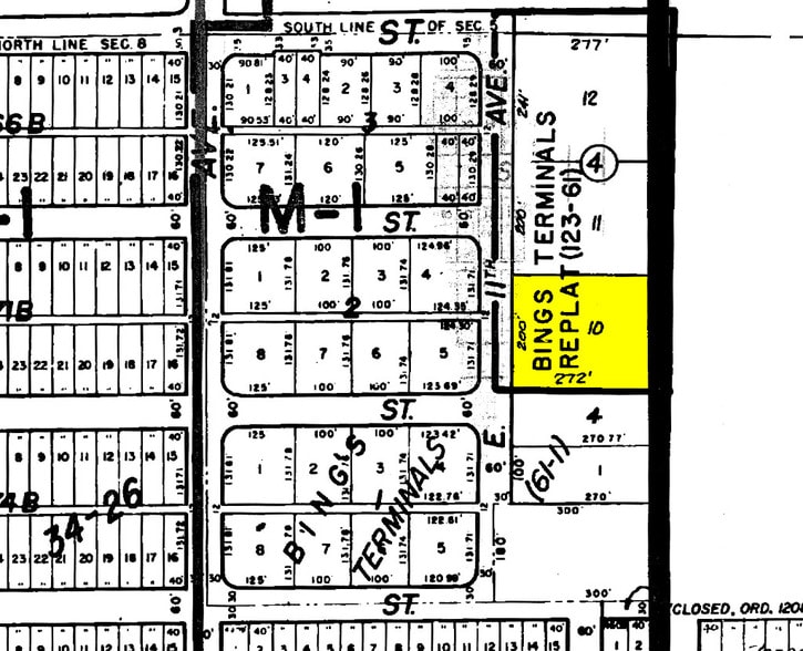 3121-3171 E 11th Ave, Hialeah, FL à louer - Plan cadastral – Image 2 sur 9