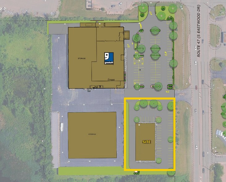 2050 S Eastwood Dr, Woodstock, IL à vendre - Photo de l’immeuble – Image 2 sur 3