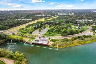 5 Inlet Rd W, Southampton, NY - Vue aérienne vue de carte - Image1