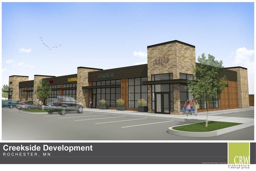 Creekside Retail Development, Rochester, MN à louer - Photo de l’immeuble – Image 1 sur 7