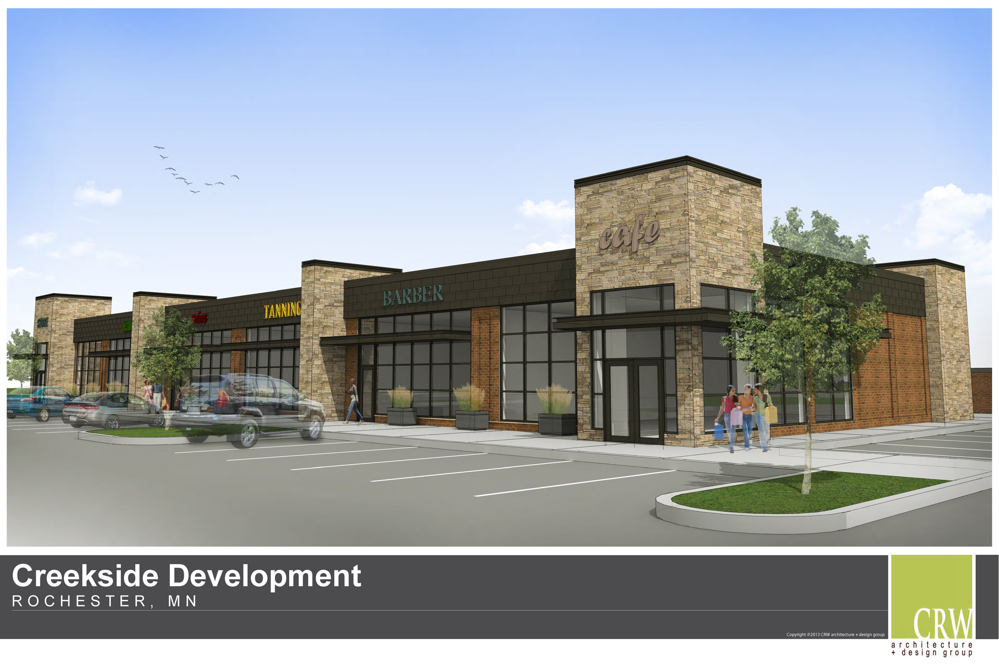 Creekside Retail Development, Rochester, MN à louer Photo de l’immeuble– Image 1 sur 8