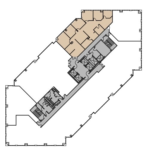 501 W Broadway, San Diego, CA à louer Plan d’étage– Image 1 sur 1