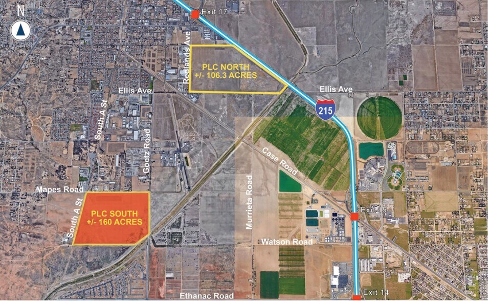 Mapes St, Perris, CA à louer - Aérien – Image 3 sur 3