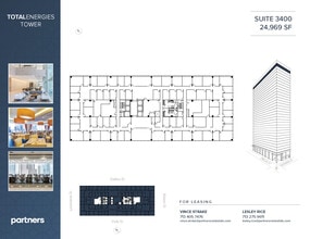 1201 Louisiana St, Houston, TX à louer Plan d’étage– Image 2 sur 2