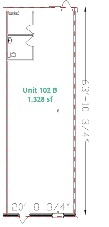 10210 111 Ave, Grande Prairie, AB à louer Plan d’étage– Image 1 sur 1