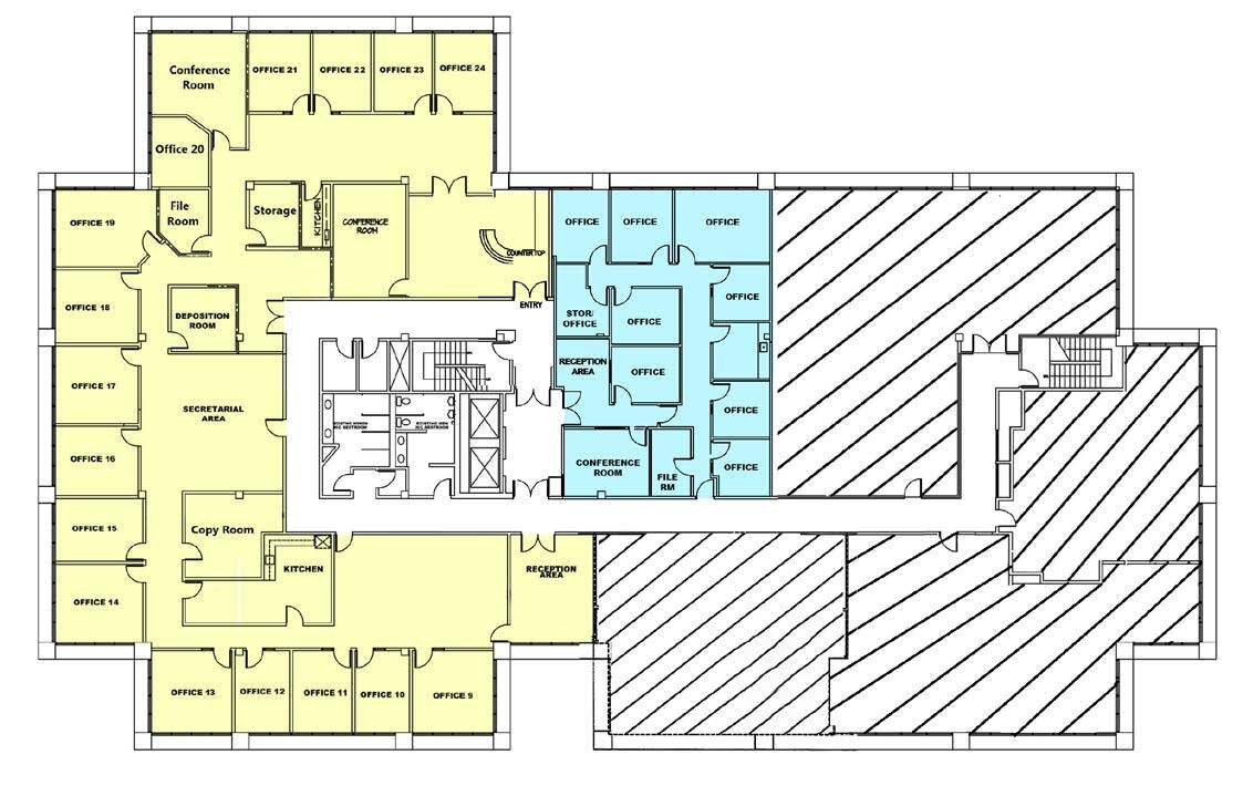 18801 Ventura Blvd, Tarzana, CA à louer Plan d’étage– Image 1 sur 1