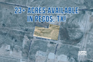 Plus de détails pour TBD Jordan Lee Road, Pecos, TX - Terrain à louer