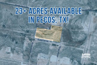 Plus de détails pour TBD Jordan Lee Road, Pecos, TX - Terrain à louer