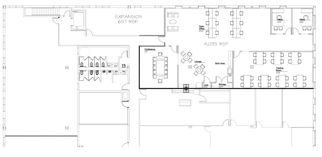 5500 S Marginal Rd, Cleveland, OH à louer Plan d’étage– Image 1 sur 1