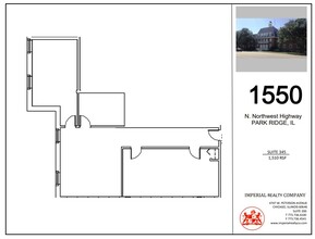 1550 N Northwest Hwy, Park Ridge, IL à louer Plan d’étage– Image 1 sur 5