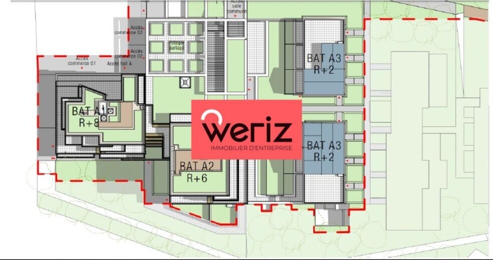 Bureau dans Marseille à vendre - Plan de site – Image 3 sur 11