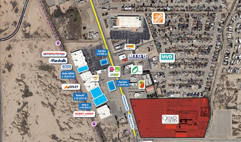 3199 N White Sands Blvd, Alamogordo, NM à louer Photo de l’immeuble– Image 1 sur 5