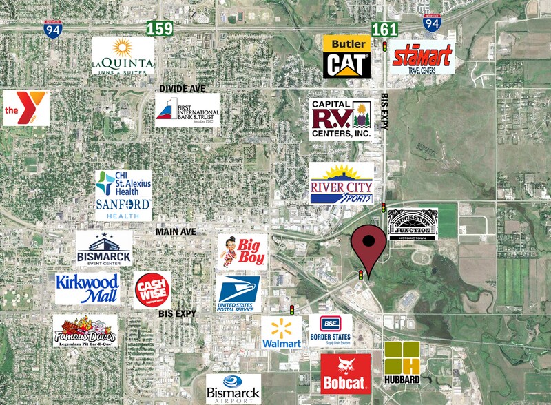761 Yegen Rd, Bismarck, ND à vendre - Aérien – Image 2 sur 4