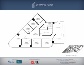 5757 Alpha Rd, Dallas, TX à louer Plan d’étage– Image 1 sur 1