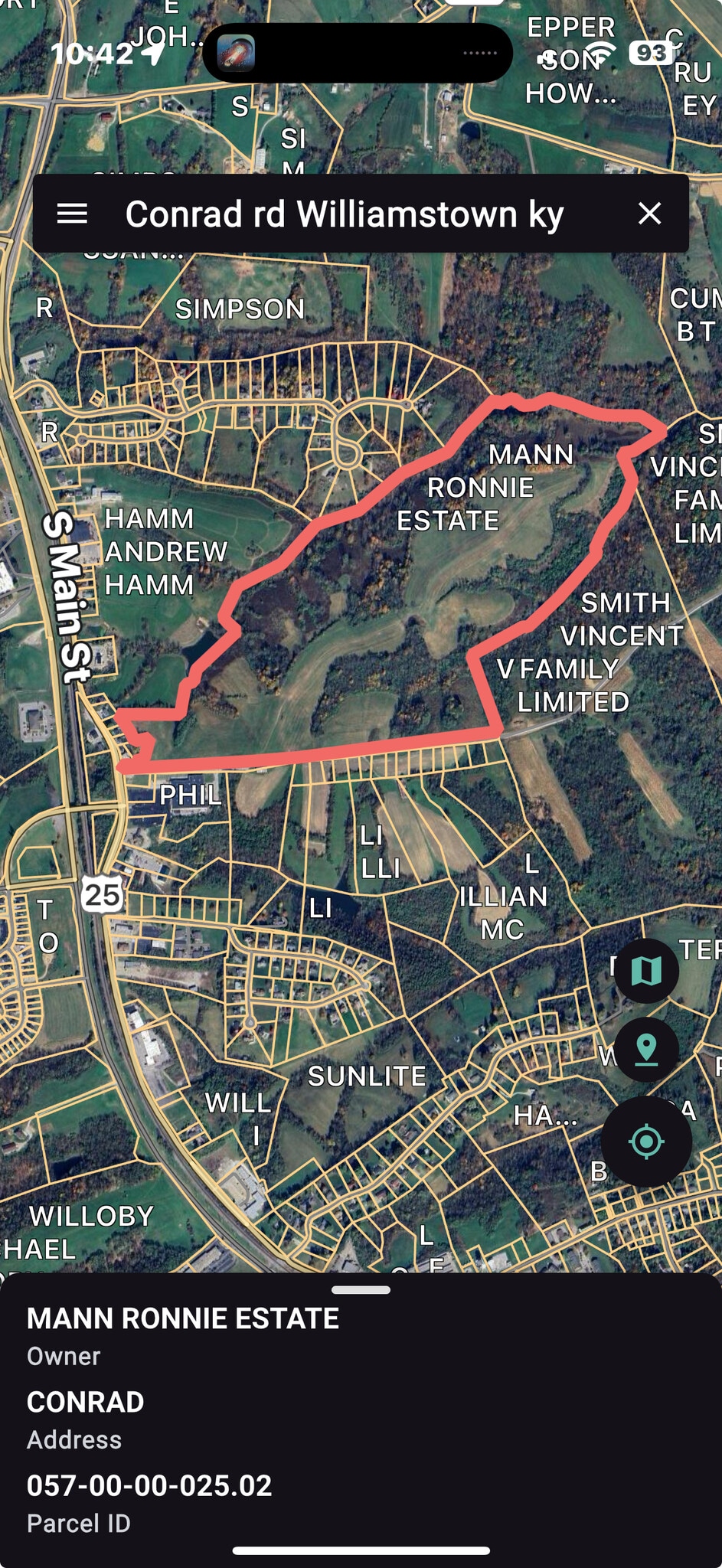 Conrad Ln, Dry Ridge, KY à vendre Aérien– Image 1 sur 2