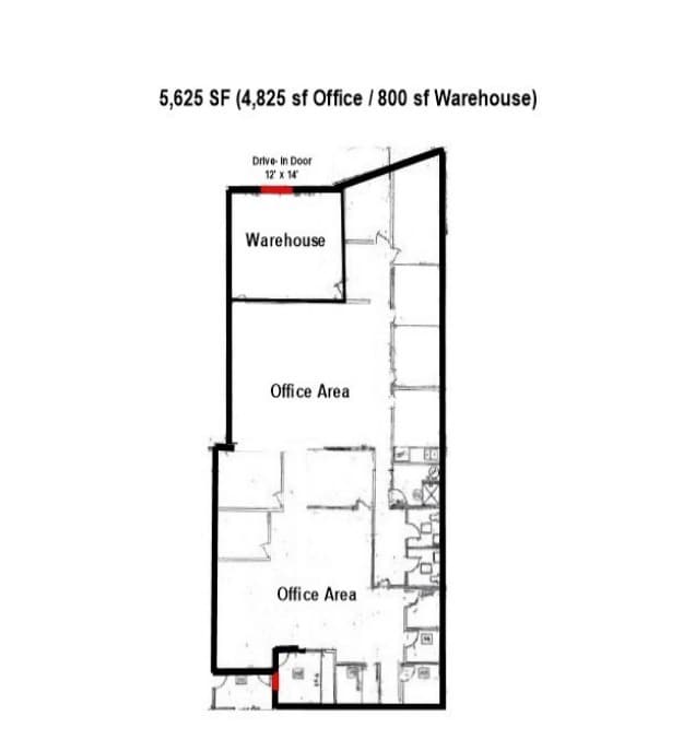 9219-9255 E River Rd NW, Coon Rapids, MN à louer Plan d’étage– Image 1 sur 1