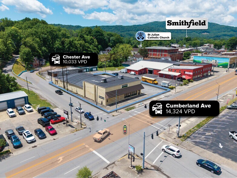 1801-1805 Cumberland Ave, Middlesboro, KY à vendre - Photo principale – Image 1 sur 9