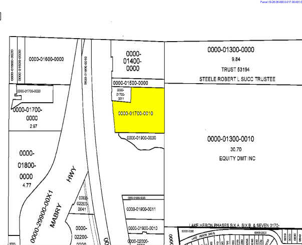 1900 Land O Lakes Blvd, Lutz, FL à louer - Plan cadastral – Image 2 sur 8