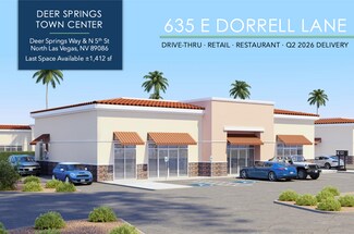Plus de détails pour Deer Springs & N 5th St, North Las Vegas, NV - Local commercial à louer
