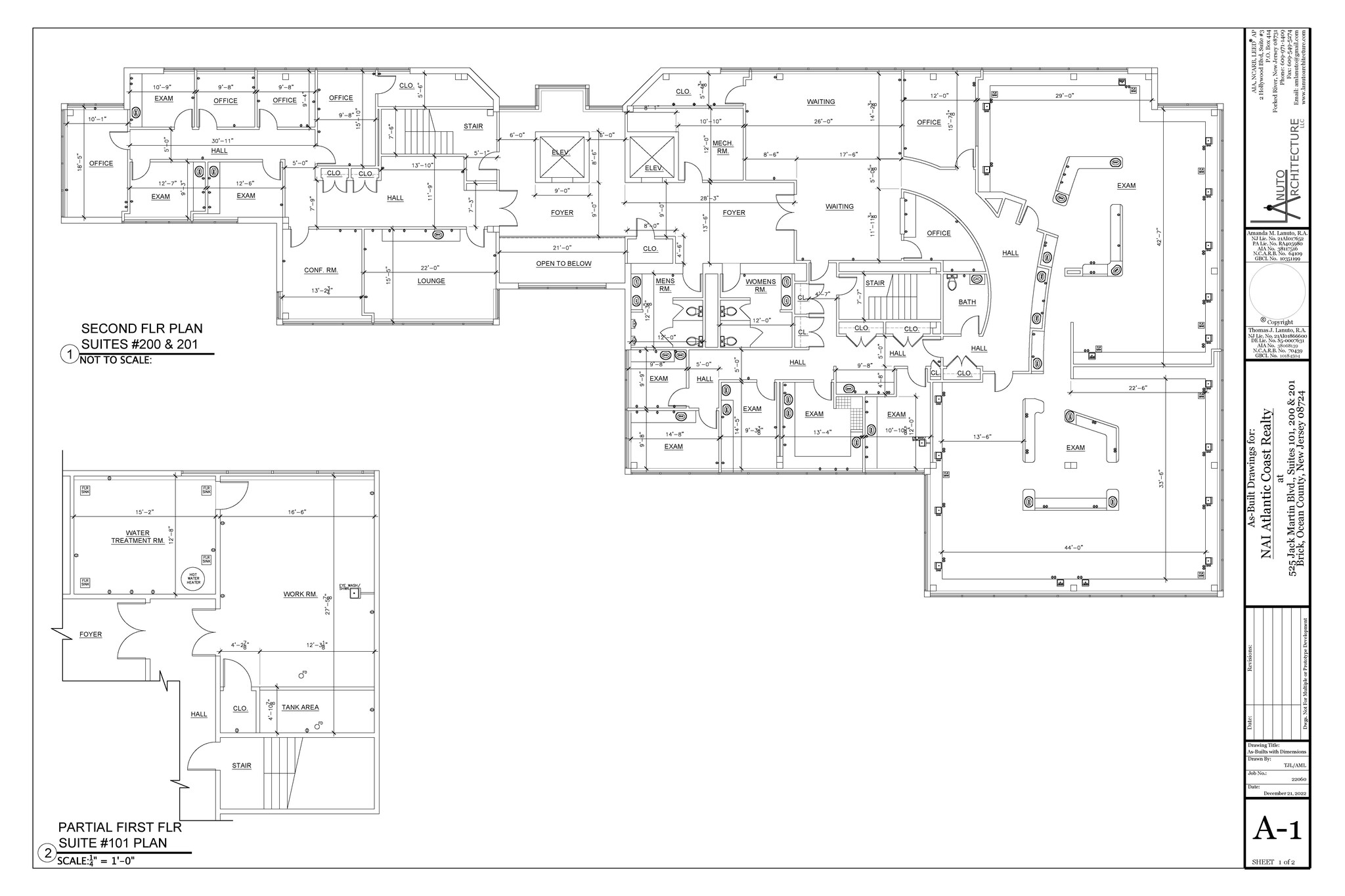 525 Jack Martin Blvd, Brick, NJ à louer Plan d’étage– Image 1 sur 1