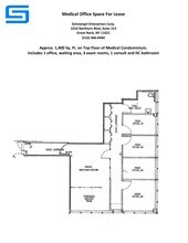 935 Northern Blvd, Great Neck, NY à louer Plan d’étage– Image 1 sur 1