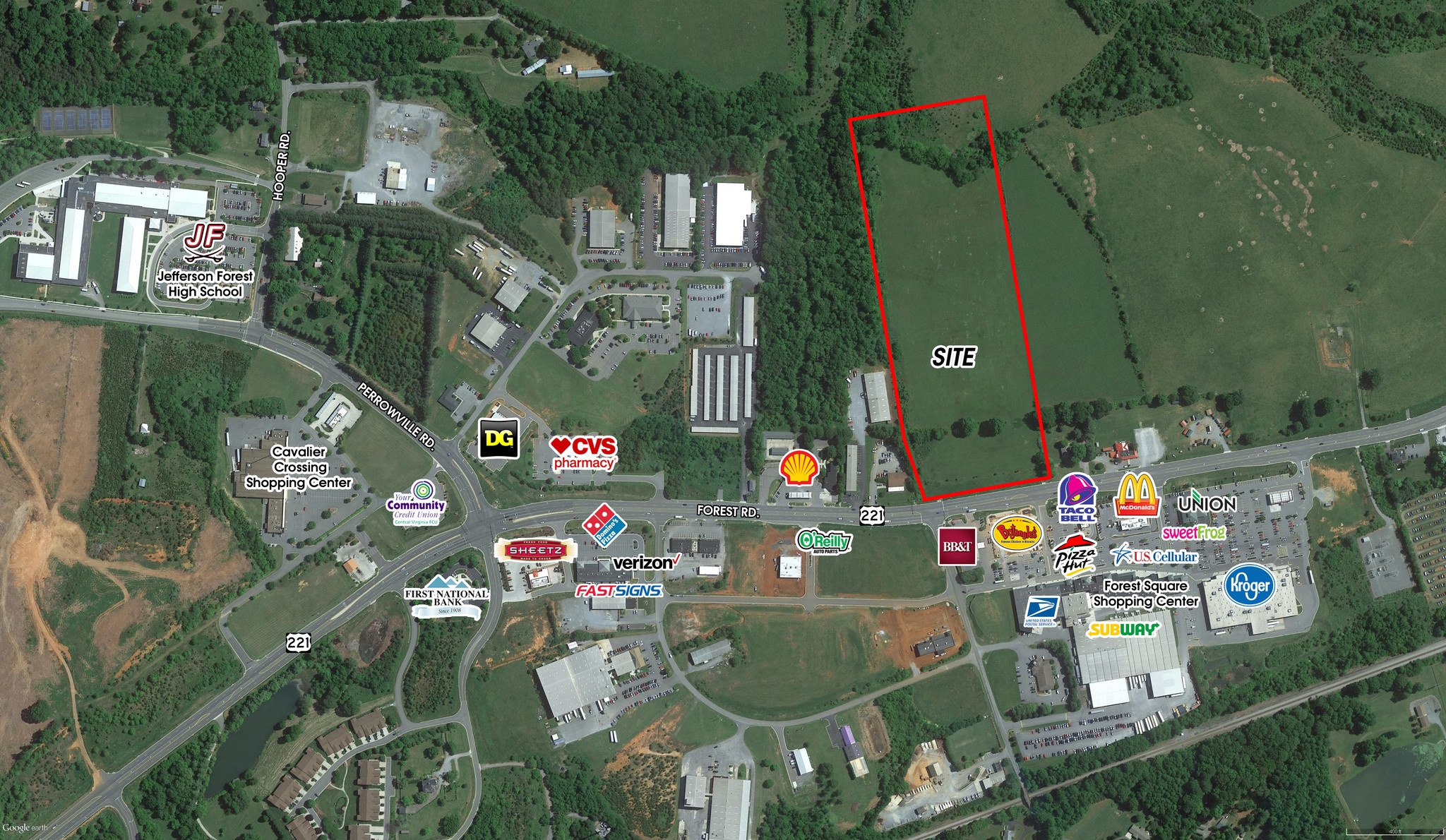 Forest Road/Rt. 221, Forest, VA à vendre Aérien– Image 1 sur 3