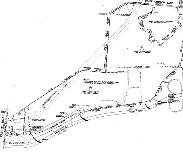 Briley Pky, Nashville, TN à vendre - Plan cadastral – Image 2 sur 2