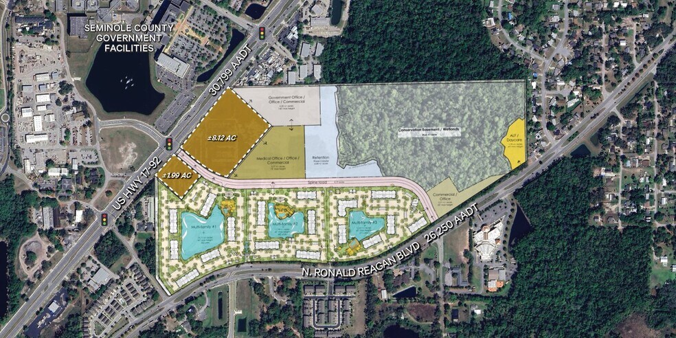 4311 S Orlando Dr, Sanford, FL à vendre - Photo de l’immeuble – Image 2 sur 2