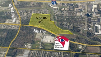 Plus de détails pour Ella Blvd & Rushcreek Dr, Houston, TX - Terrain à vendre