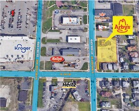 535 S Walnut St, Bloomington, IN - Vue aérienne  vue de carte - Image1