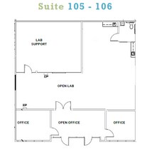 6185 Cornerstone Ct E, San Diego, CA à louer Plan d’étage– Image 1 sur 1