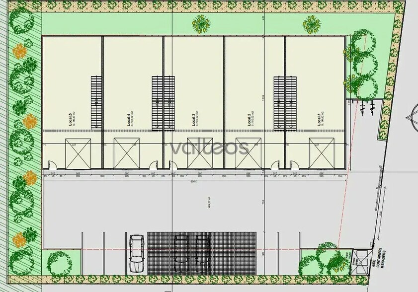 Local d'activités dans Drémil-Lafage à vendre - Plan de site – Image 1 sur 2