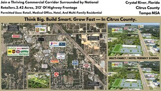 Plus de détails pour 6552 W Gulf To Lake Hwy, Crystal River, FL - Terrain à vendre